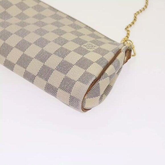 LOUIS VUITTON Damier Azur Eva Shoulder Bag 2way - Picture 6 of 15